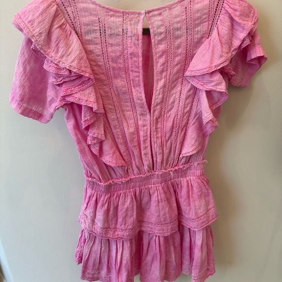 LOVESHACKFANCY NATASHA DRESS PINK - Picture 4 of 4